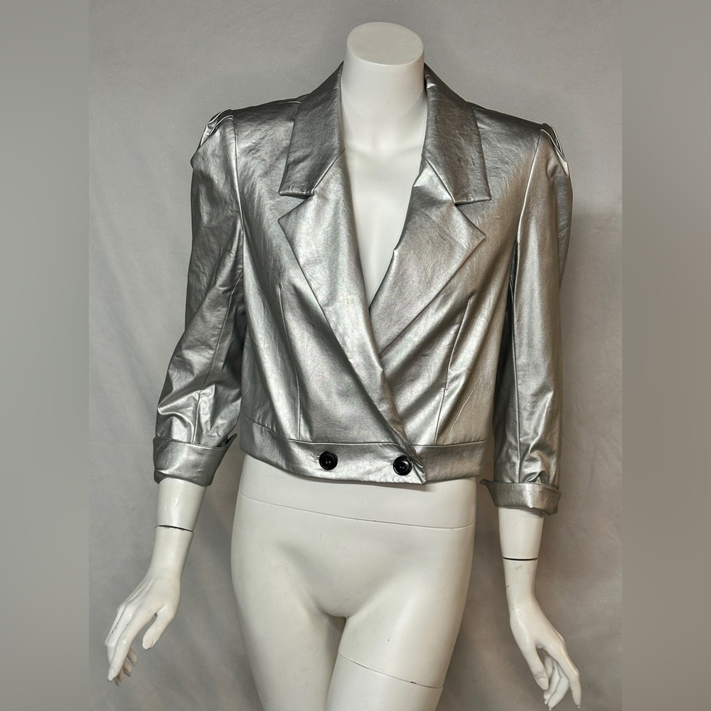 212 Goods Size 6 Silver Women's Jacket